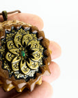 Elevated Pinecone Pendant - Esoteric Grove - 00006