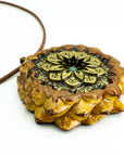 Elevated Pinecone Pendant - Esoteric Grove - 00006