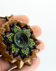 Elevated Pinecone Pendant - Fractal Dimension - 00005